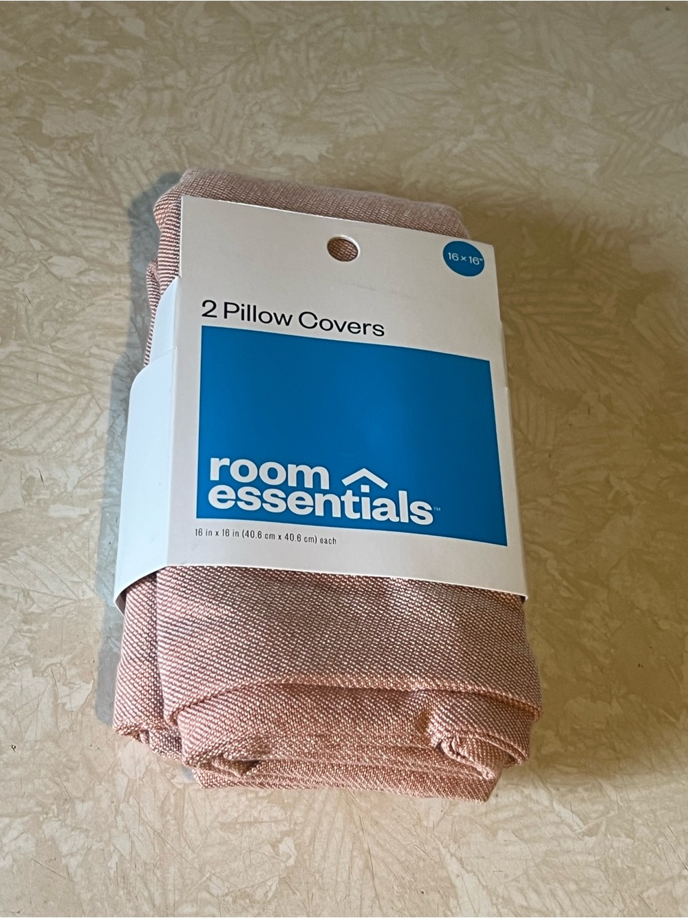 Room Essentials Pillow Covers in Dusty Rose Pink - 2-Pack